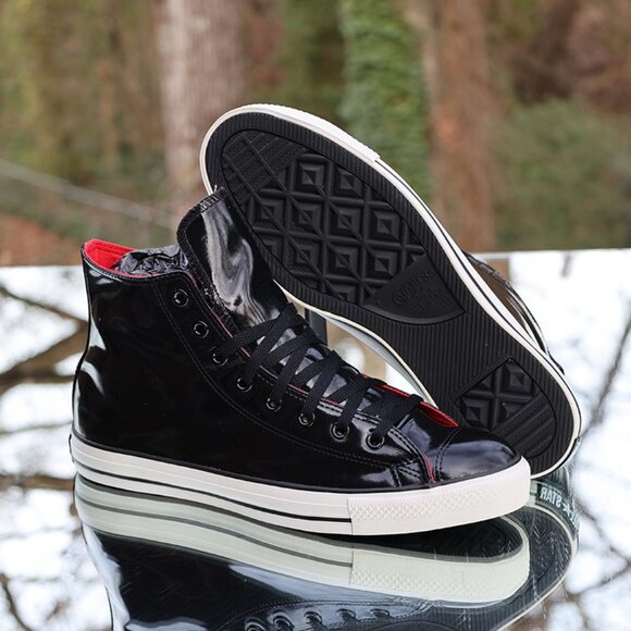 Converse Chuck Taylor All Star Hi Black Patent 2004 - Picture 5 of 14